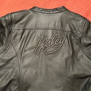 Ladies Harley-Davidson Leather Riding Jacket